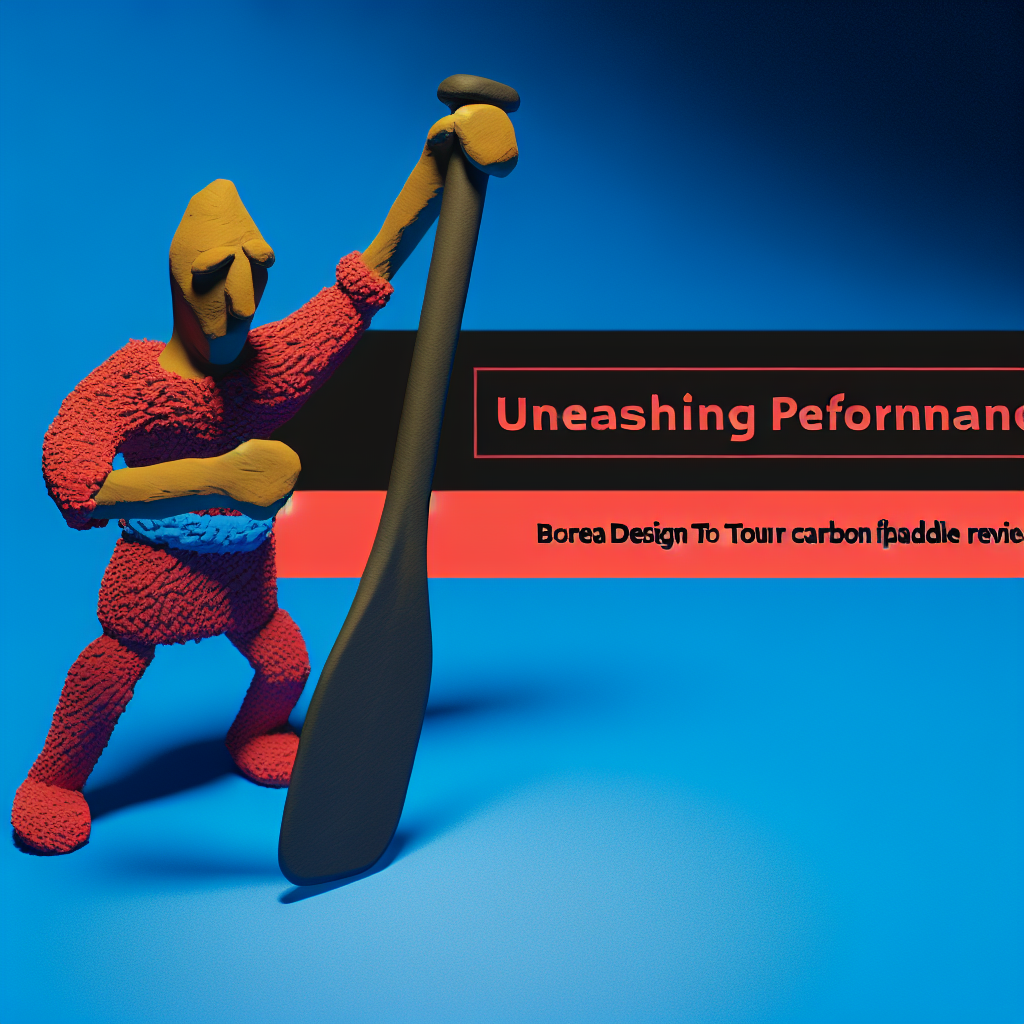 Unleashing Performance: The Boreal Design Tour Carbon Fiber Paddle Review